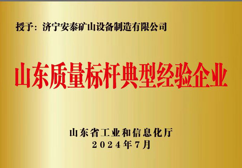1山東質(zhì)量標(biāo)桿典型經(jīng)驗(yàn)企業(yè)