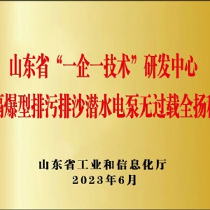 礦用隔爆型排污排沙潛水電泵無(wú)過(guò)載全揚(yáng)程研究